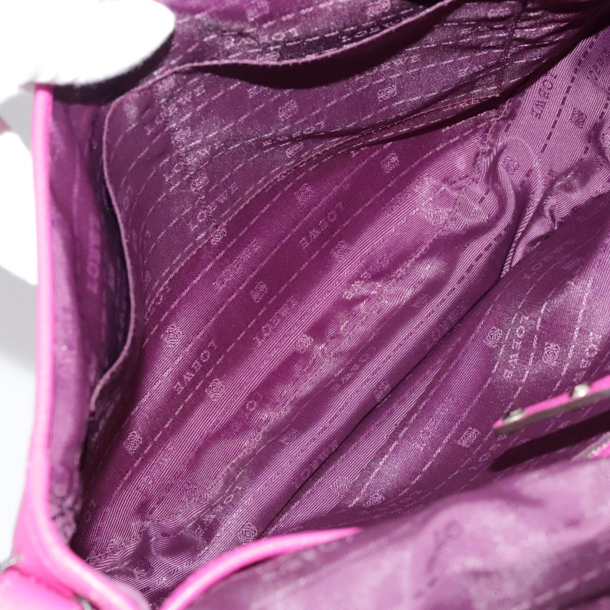 Loewe Loewe Heritage Messenger Leather Medium Roze