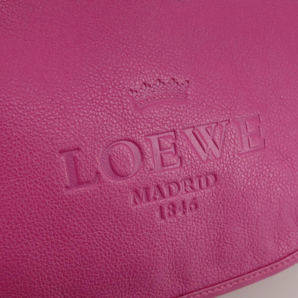 Loewe Loewe Heritage Messenger Leather Medium Roze