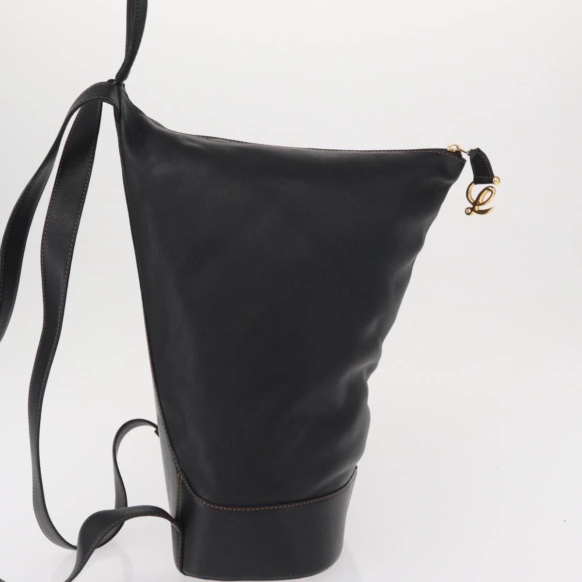 Loewe Loewe Anton Backpack Leather Zwart