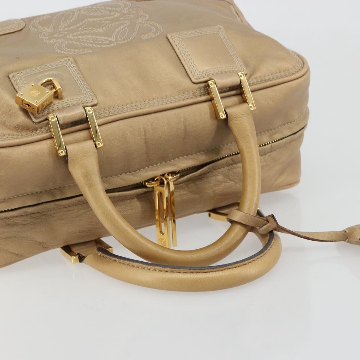 Loewe Loewe Amazona Bag Leather 28 Goud