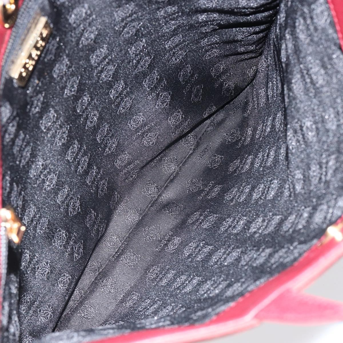 Loewe Loewe Anagram Tote Suede Rood