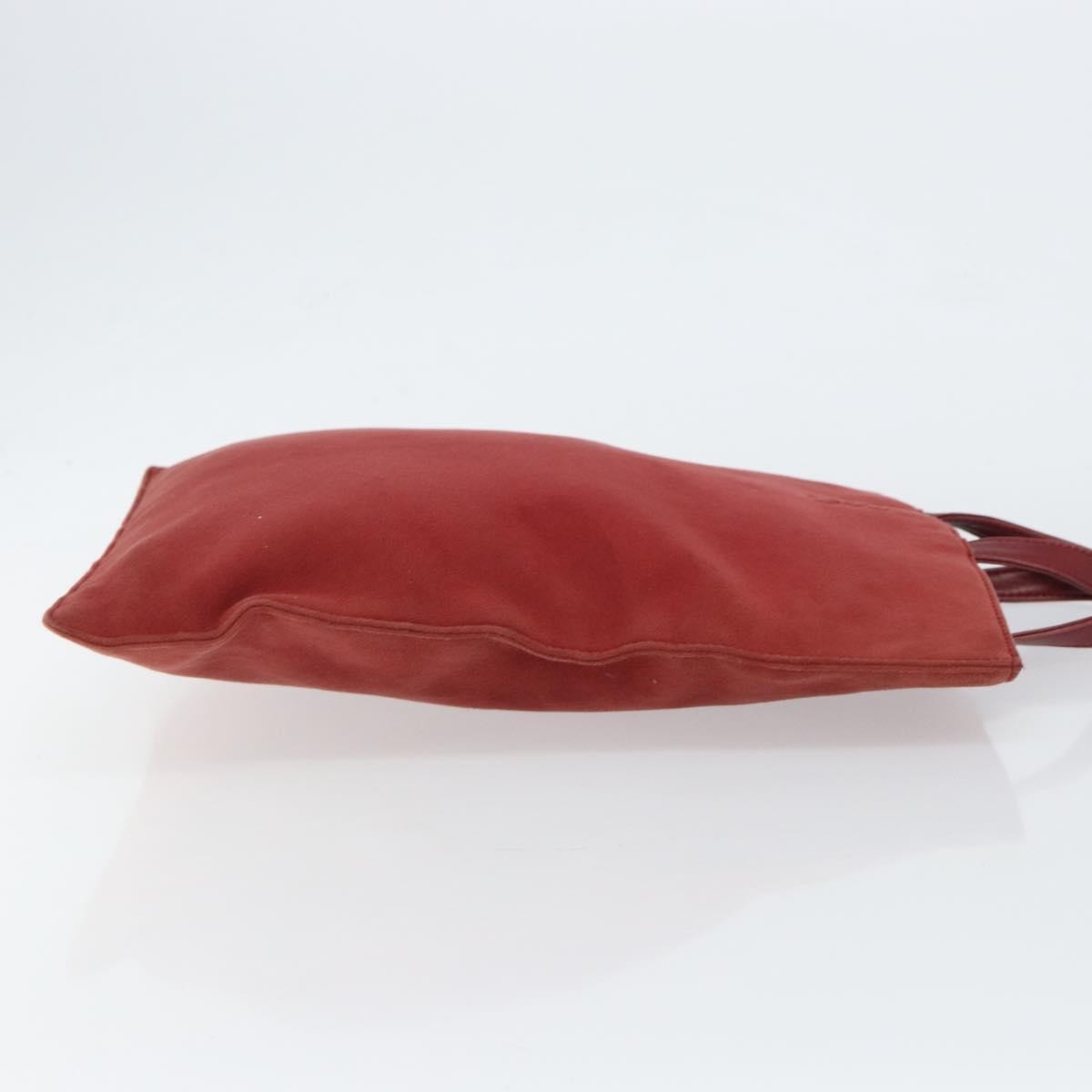 Loewe Loewe Anagram Tote Suede Rood