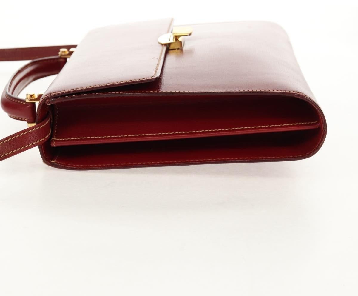 Loewe Loewe Leather Briefcase Leather Rood