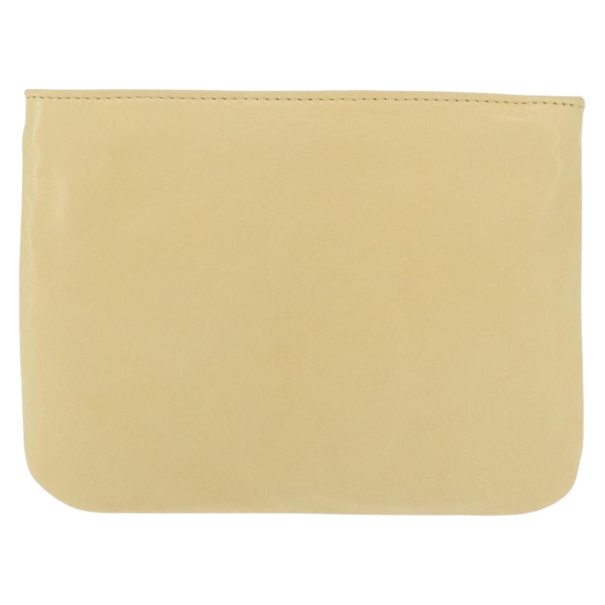 Loewe Loewe Pochette Leather Beige