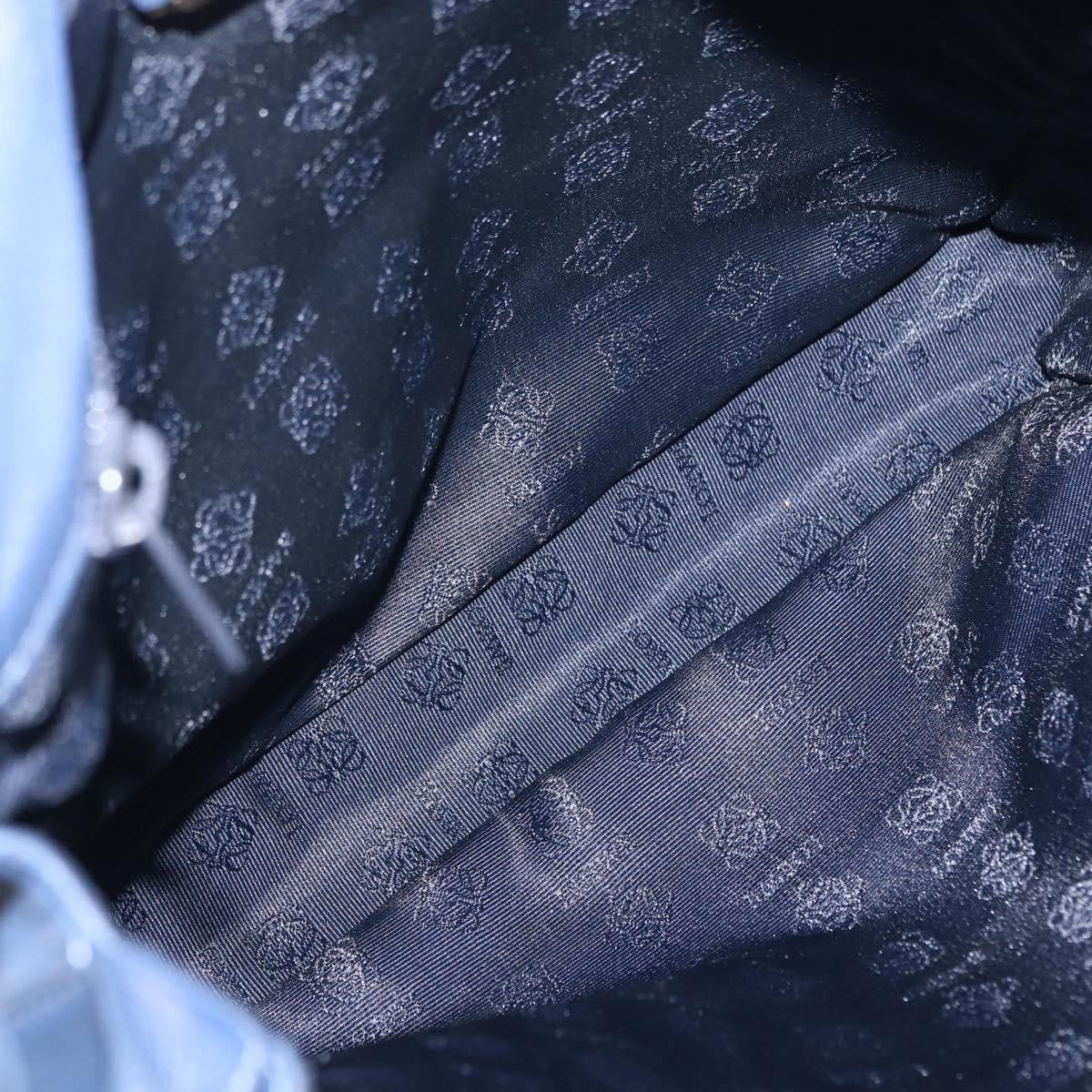 Loewe Loewe Flamenco Bag Leather Medium Blauw