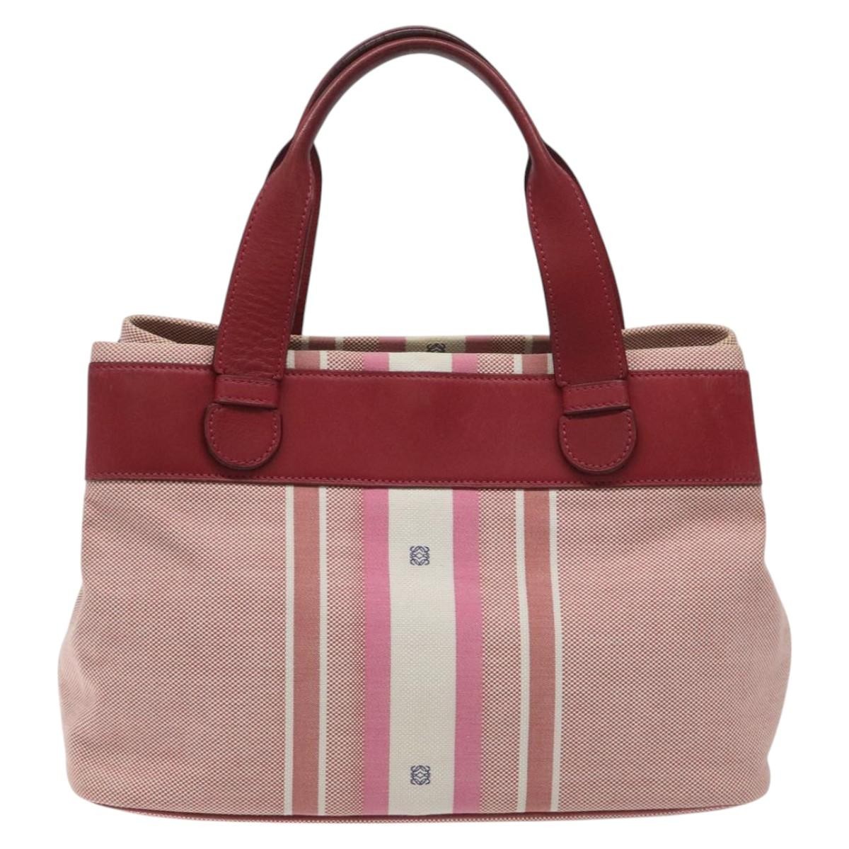 Loewe Loewe Anagram handbag Canvas Roze