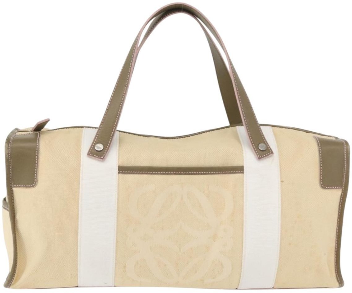 Loewe Loewe Anagram handbag Canvas Beige
