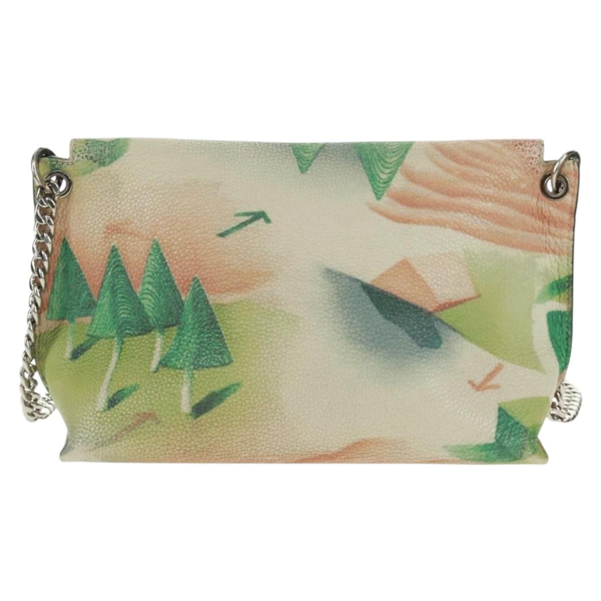 Loewe Loewe Avenue Crossbody Leather Groen