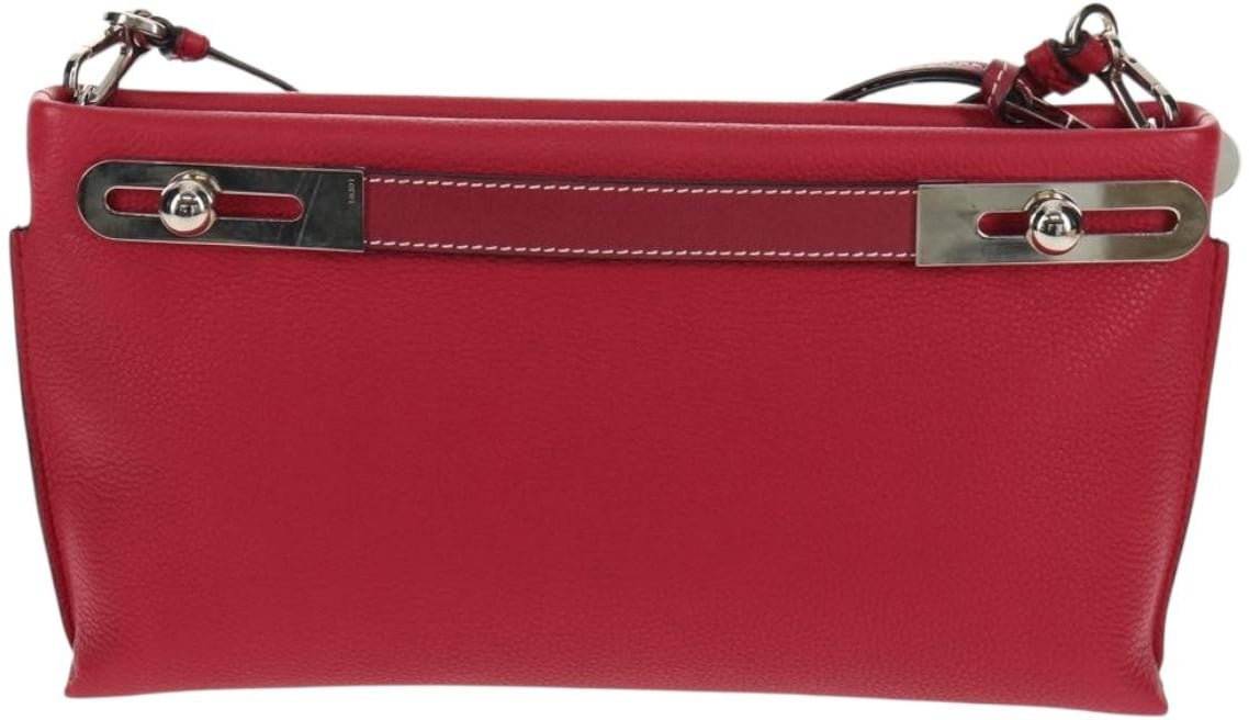Loewe Missy Leather Medium Rood