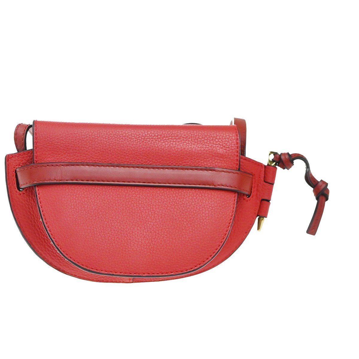 Loewe Loewe Gate Shoulder Bag Leather Small Rood