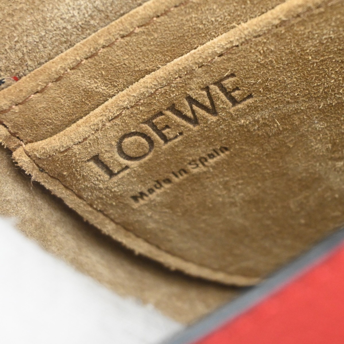 Loewe Loewe Gate Shoulder Bag Leather Small Rood