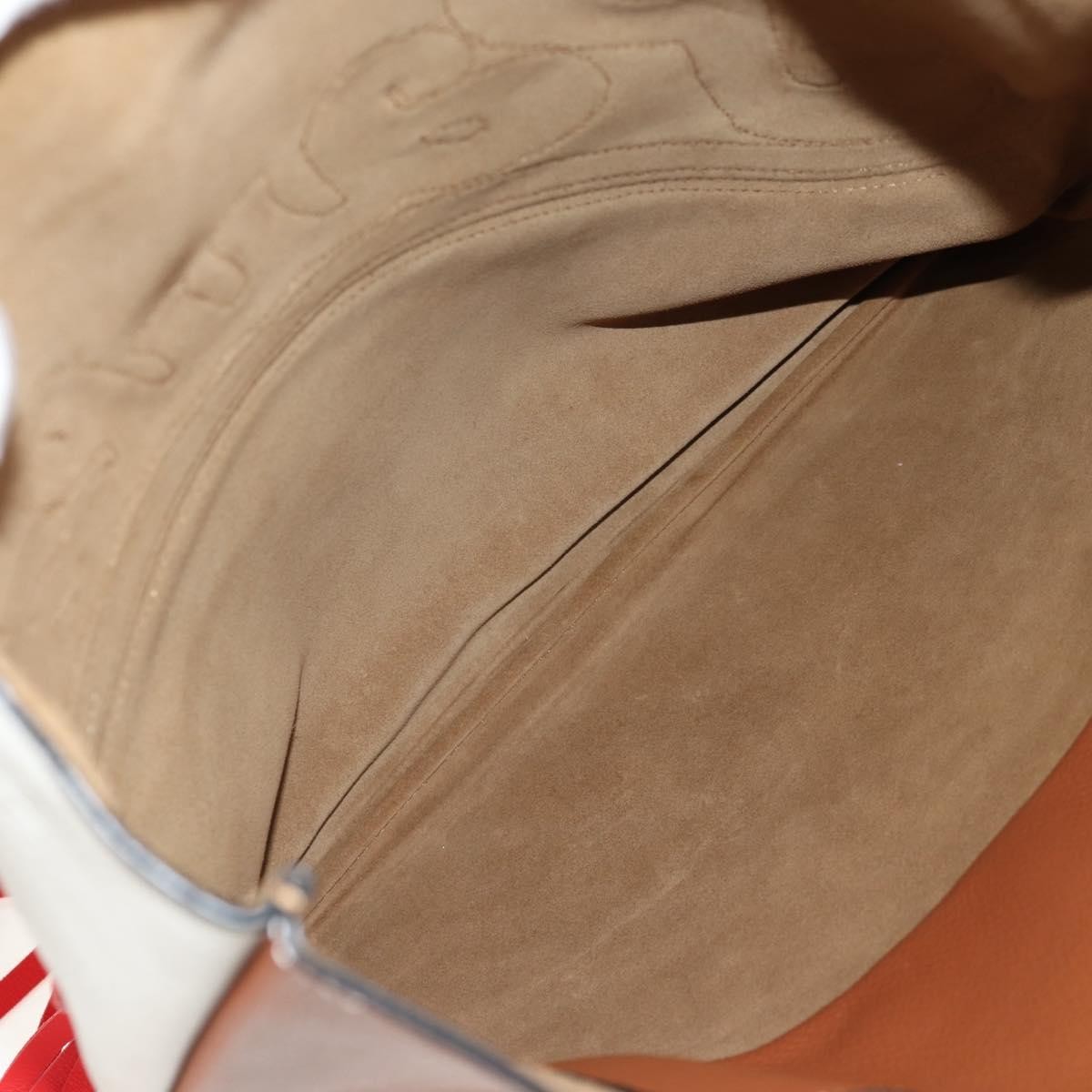 Loewe Loewe Paula's Ibiza Fringe Tote Leather Bruin