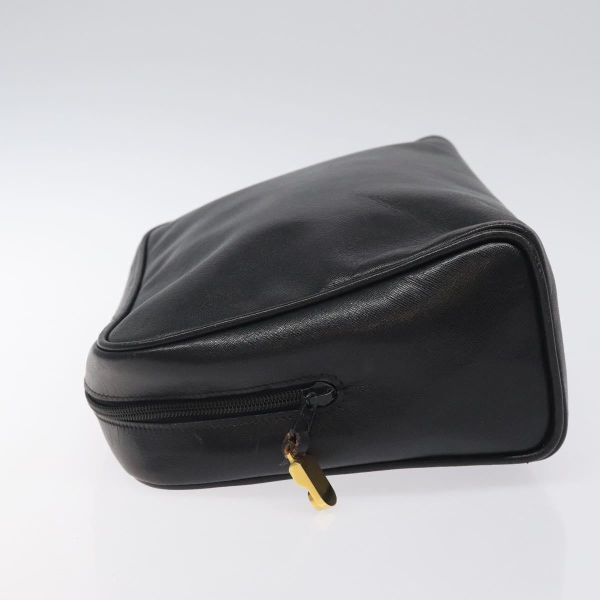 Loewe Anagram Clutch Bag Leather Zwart