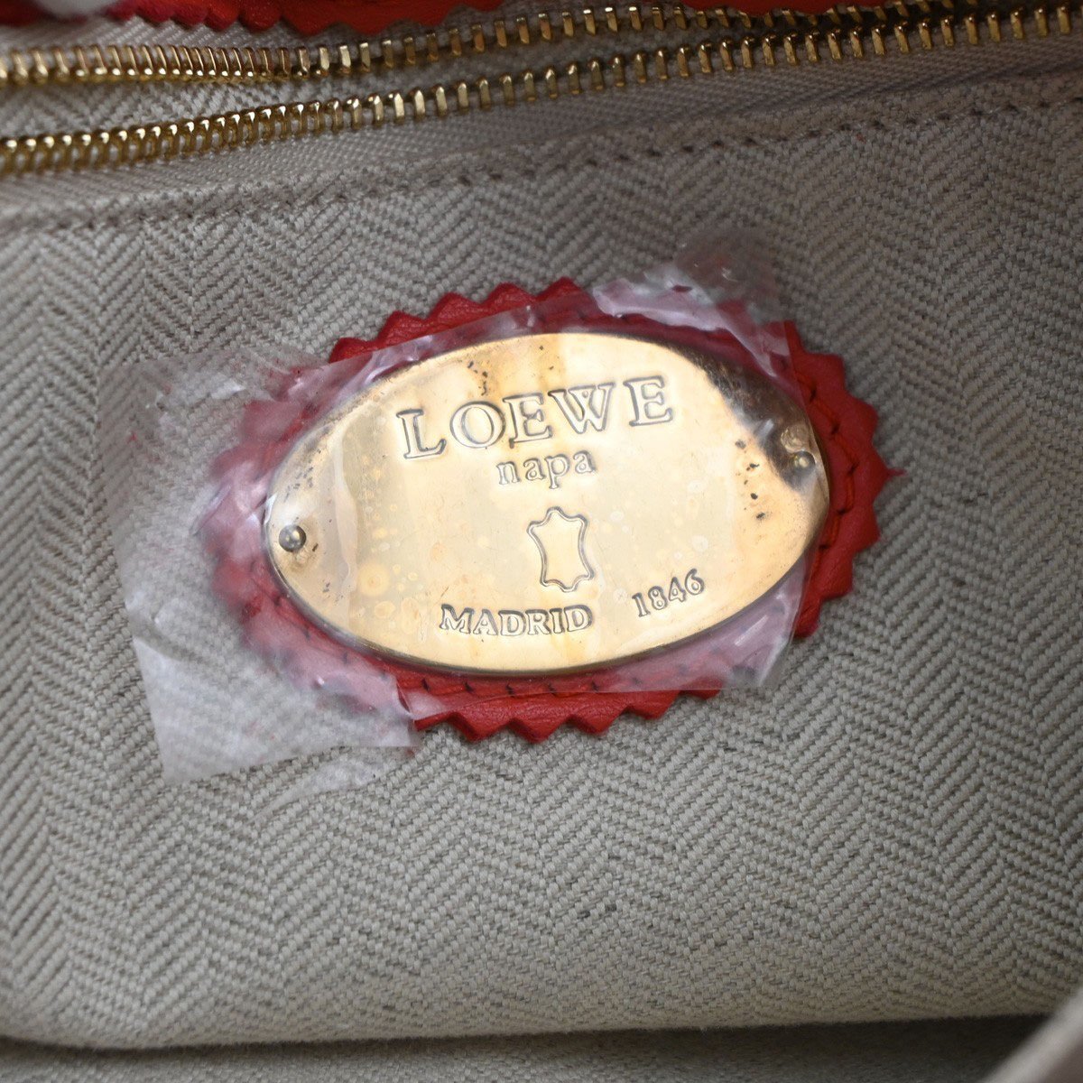 Loewe Loewe Flamenco Bag Leather Small Roze