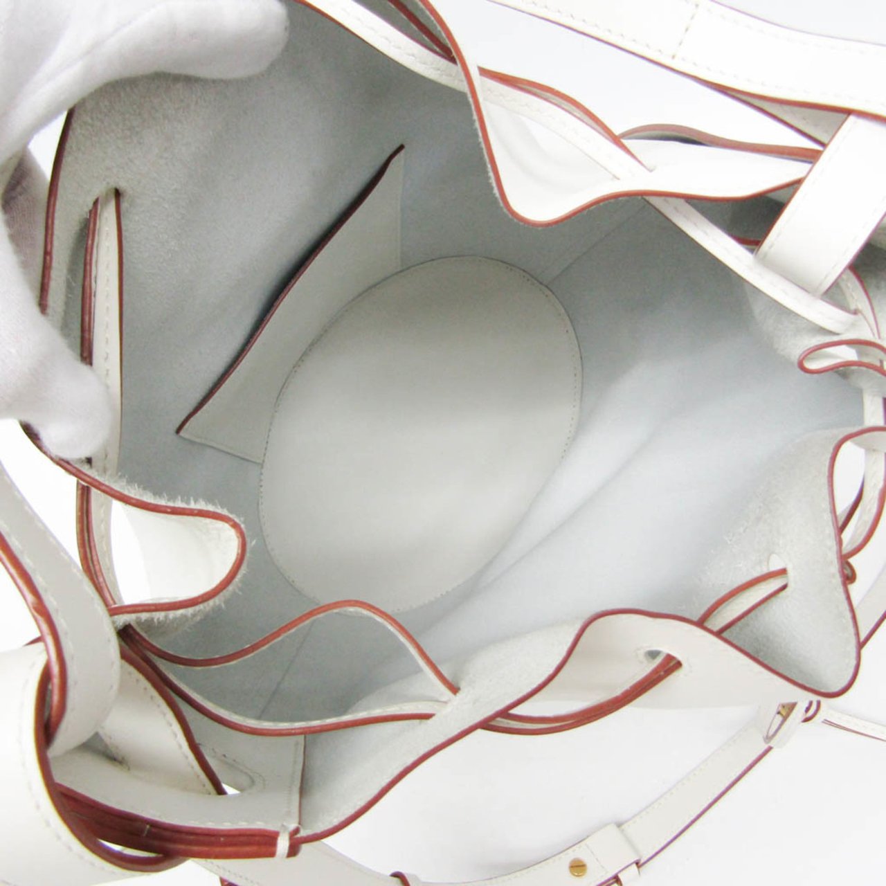 Loewe Balloon Bucket Leather Medium Wit