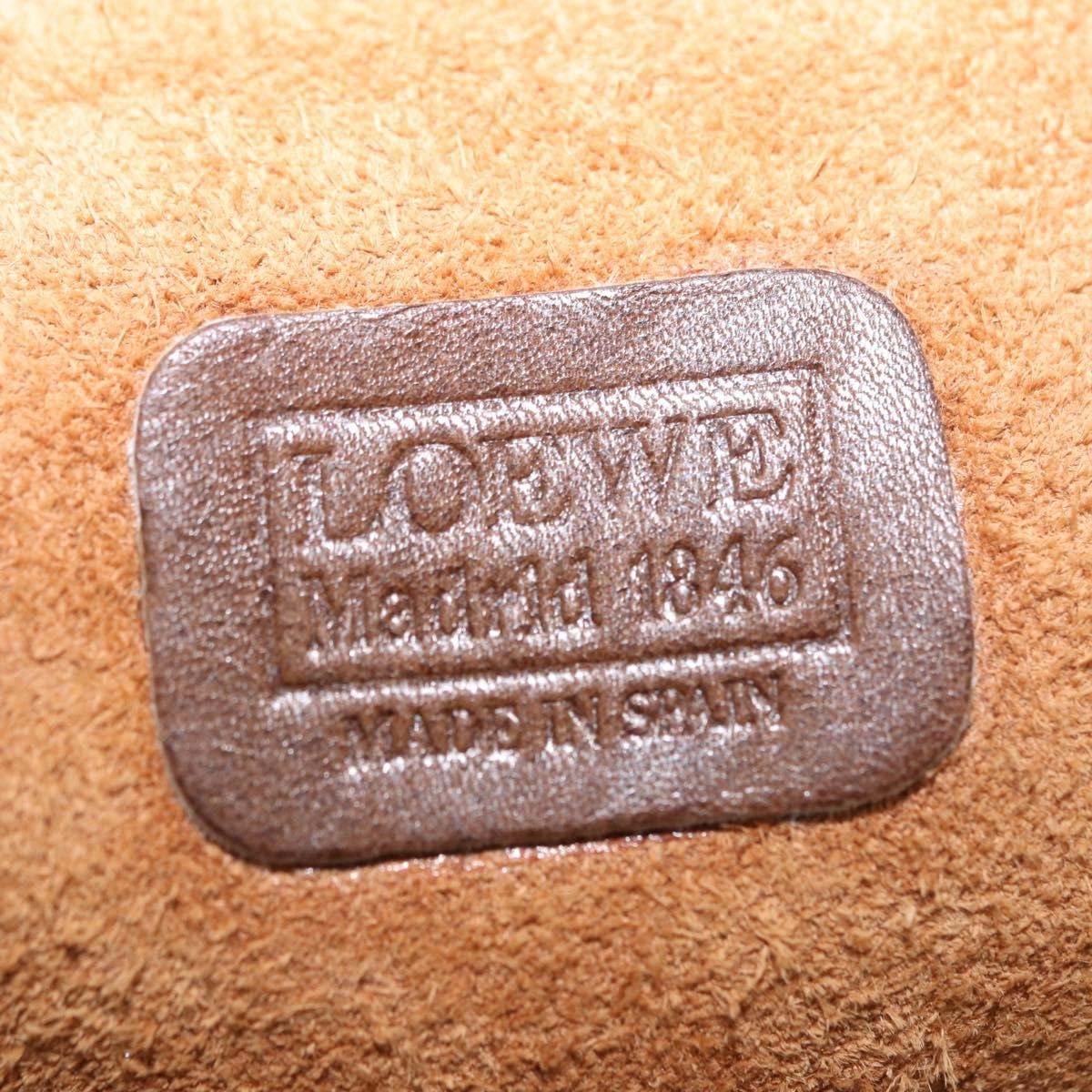 Loewe Anagram Leather Beige