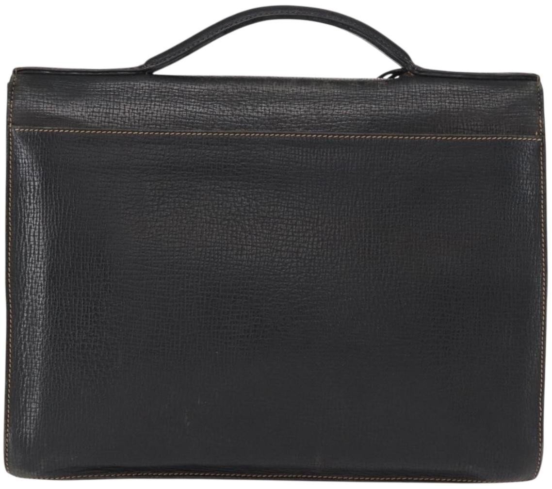 Loewe Loewe Barcelona Business Bag Leather Zwart