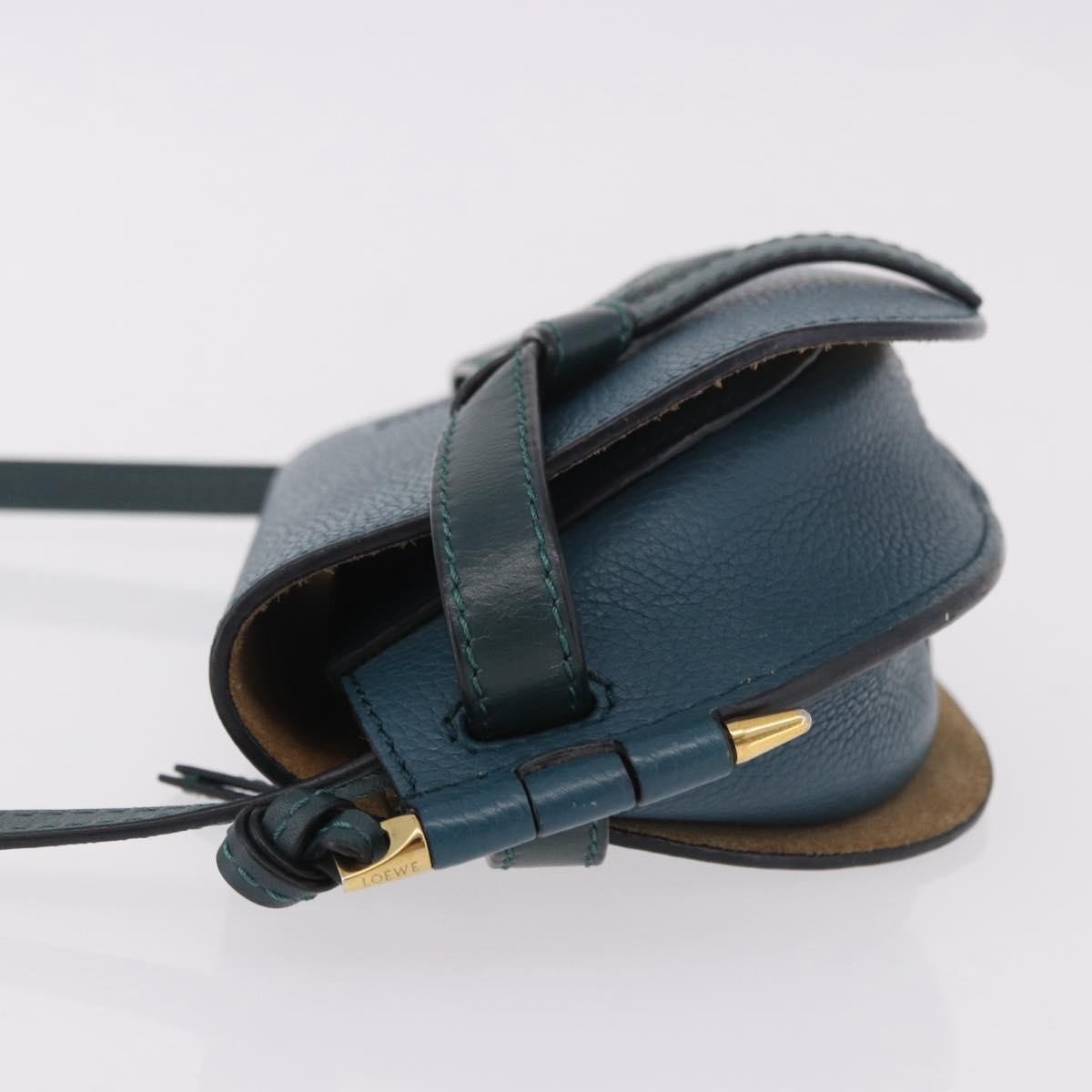 Loewe Gate Leather Mini Blauw