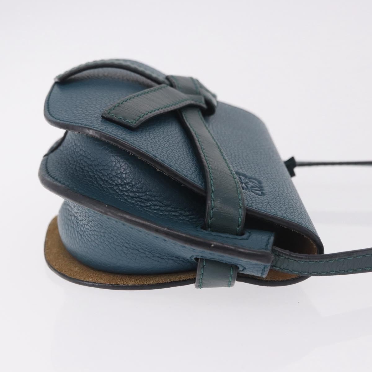 Loewe Gate Leather Mini Blauw