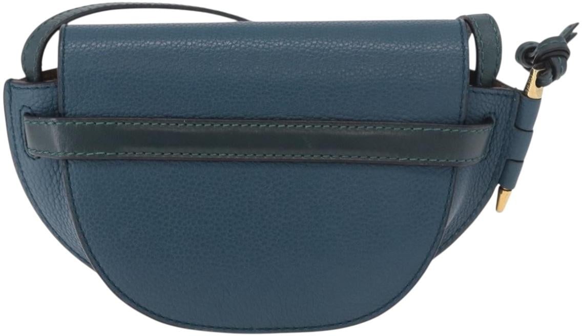 Loewe Gate Leather Mini Blauw