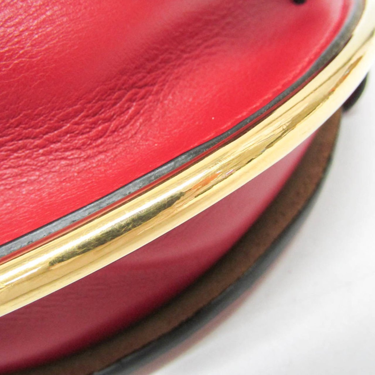 Loewe Metal Gate Leather Small Rood