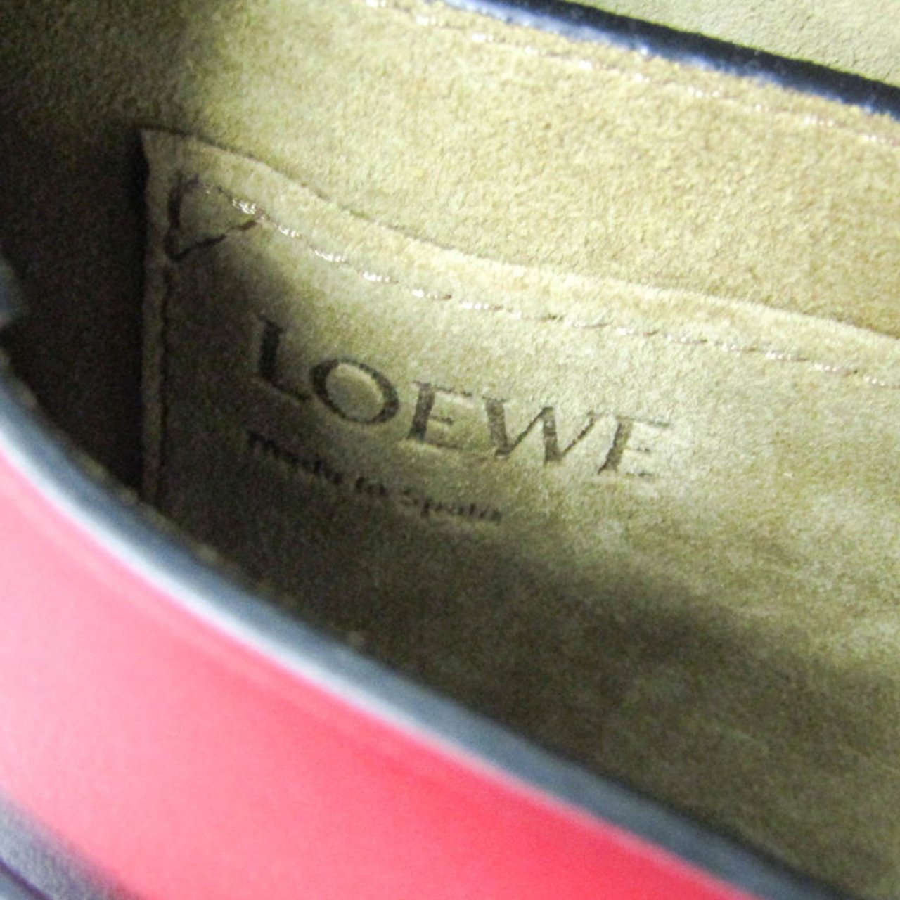 Loewe Metal Gate Leather Small Rood