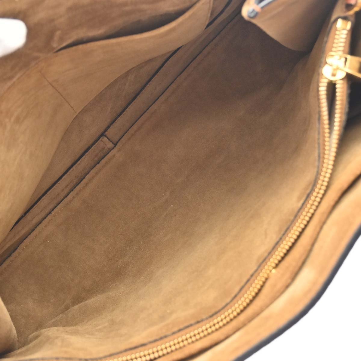 Loewe Gate Tote Leather Medium Zwart