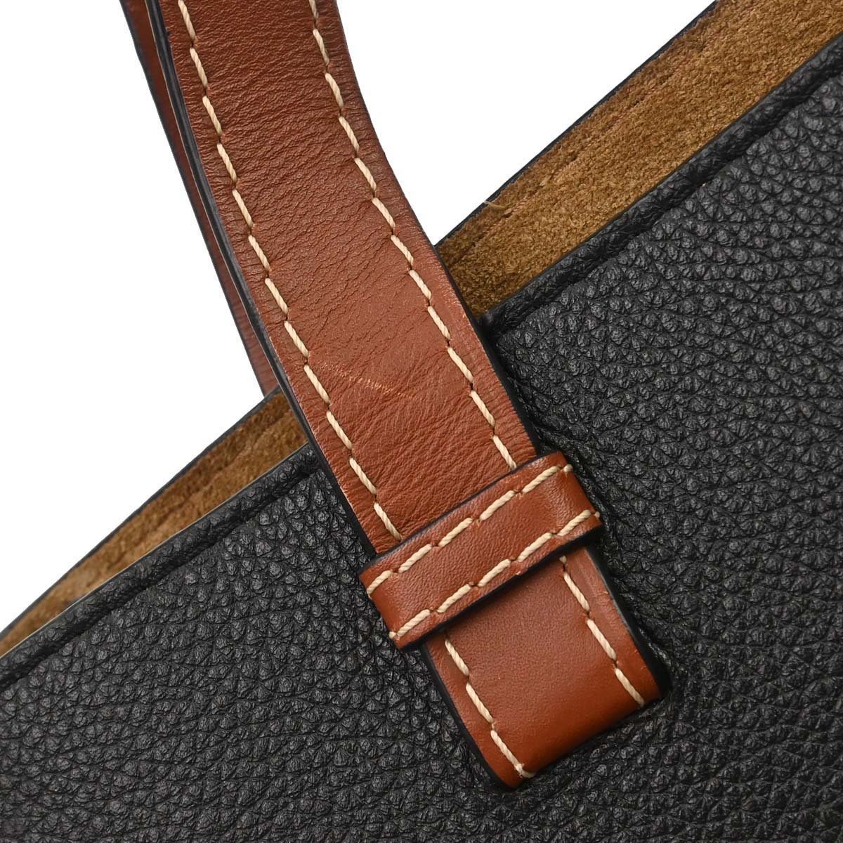Loewe Gate Tote Leather Medium Zwart