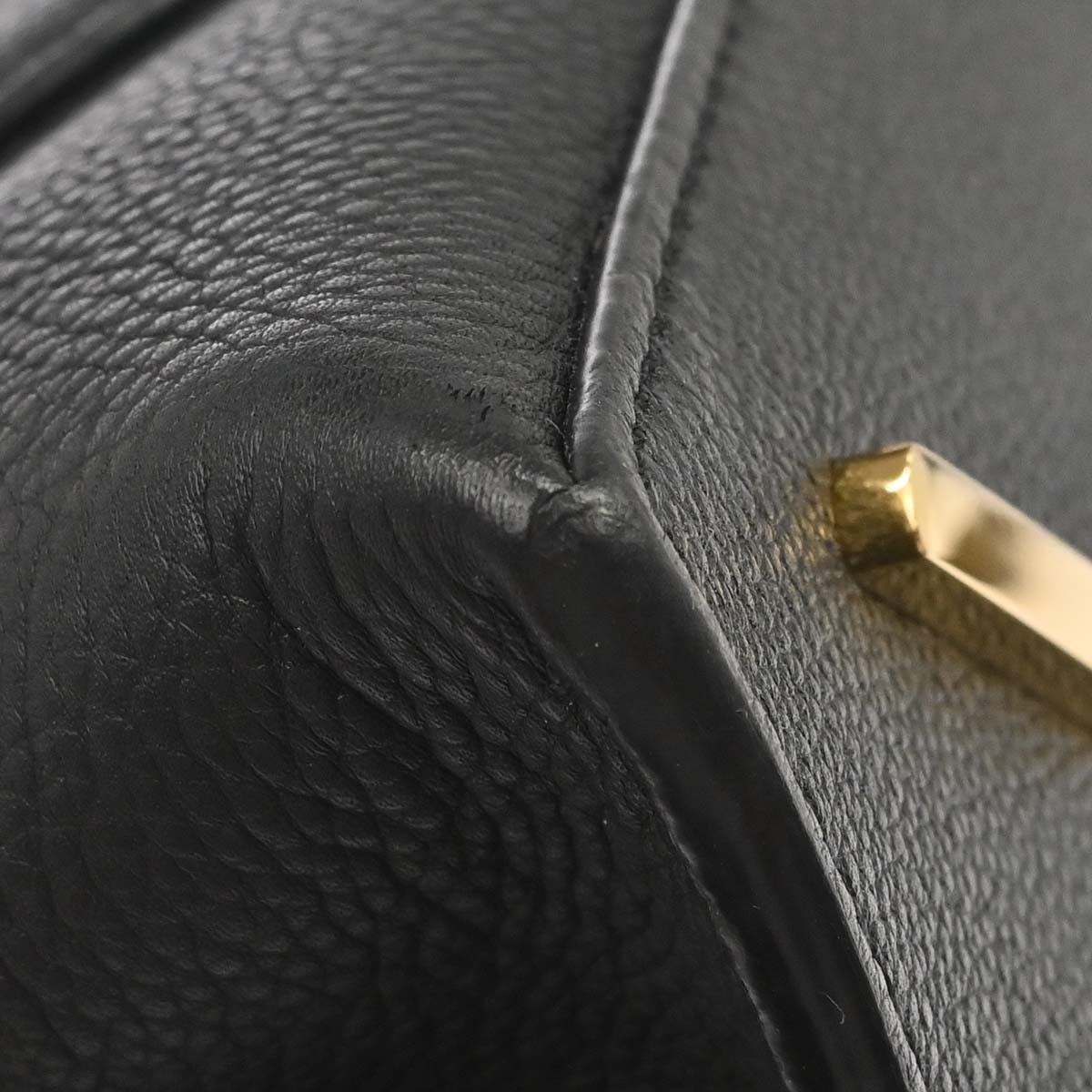 Loewe Gate Tote Leather Medium Zwart