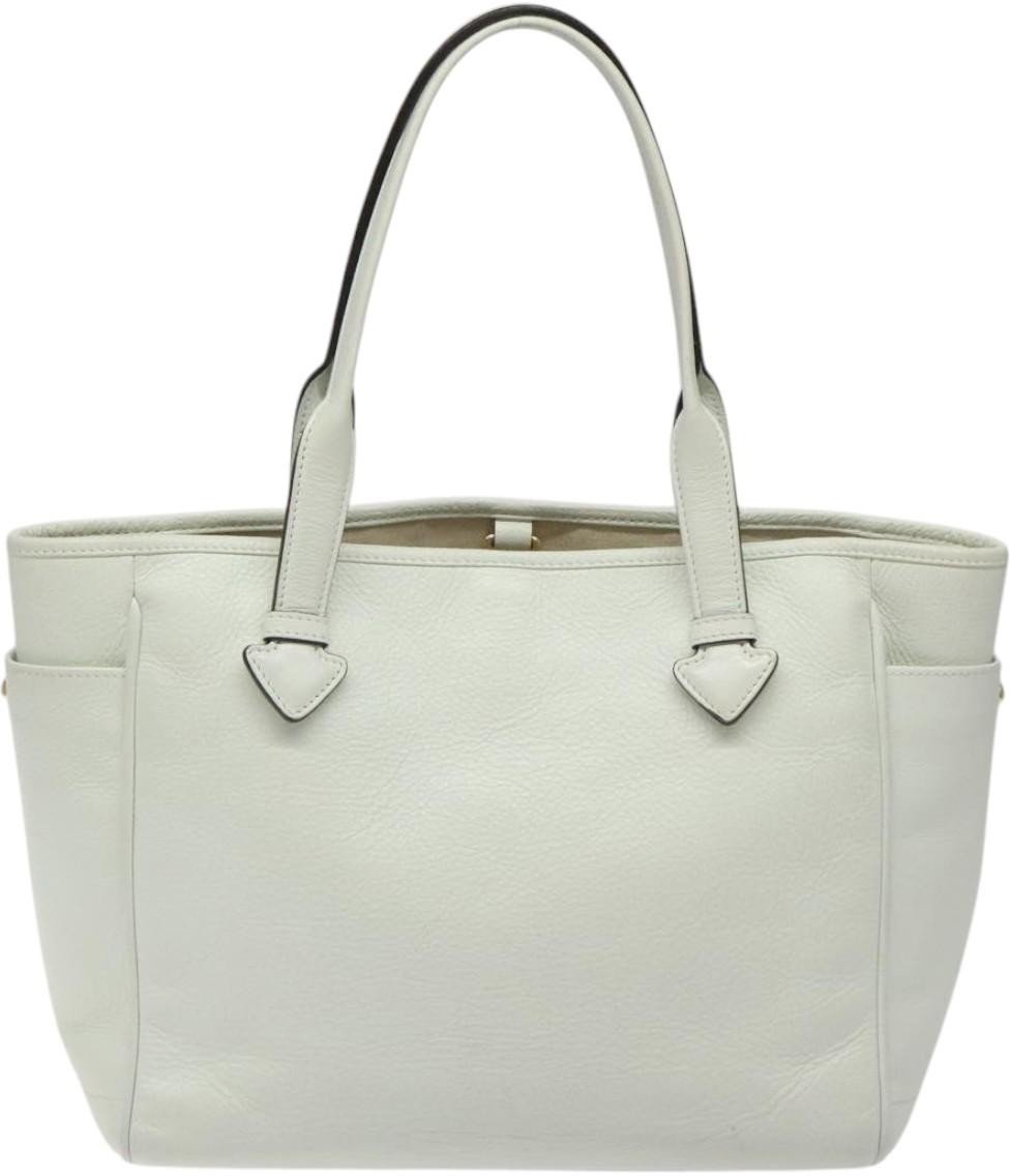 Loewe Heritage Tote Leather Wit