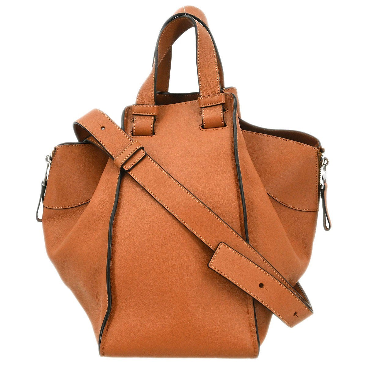 Loewe Loewe Hammock Bag Leather Large Beige