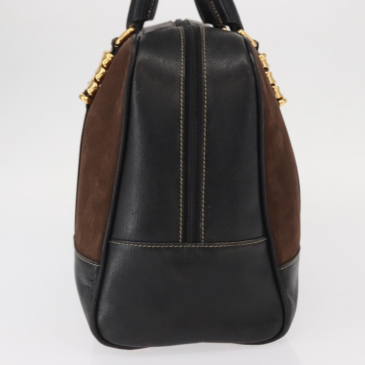 Loewe Loewe Velazquez Tote bag suede and leather Bruin