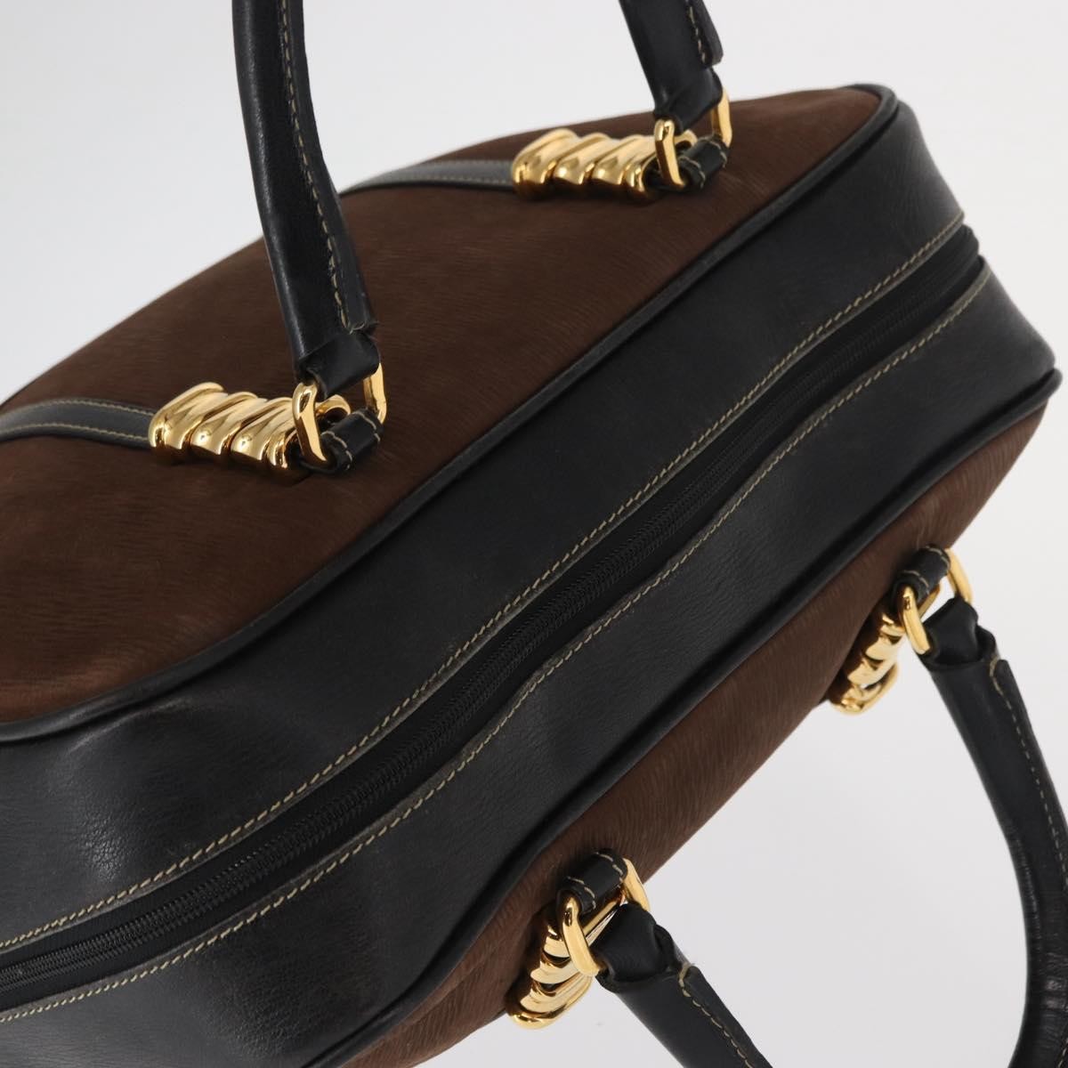 Loewe Loewe Velazquez Tote bag suede and leather Bruin