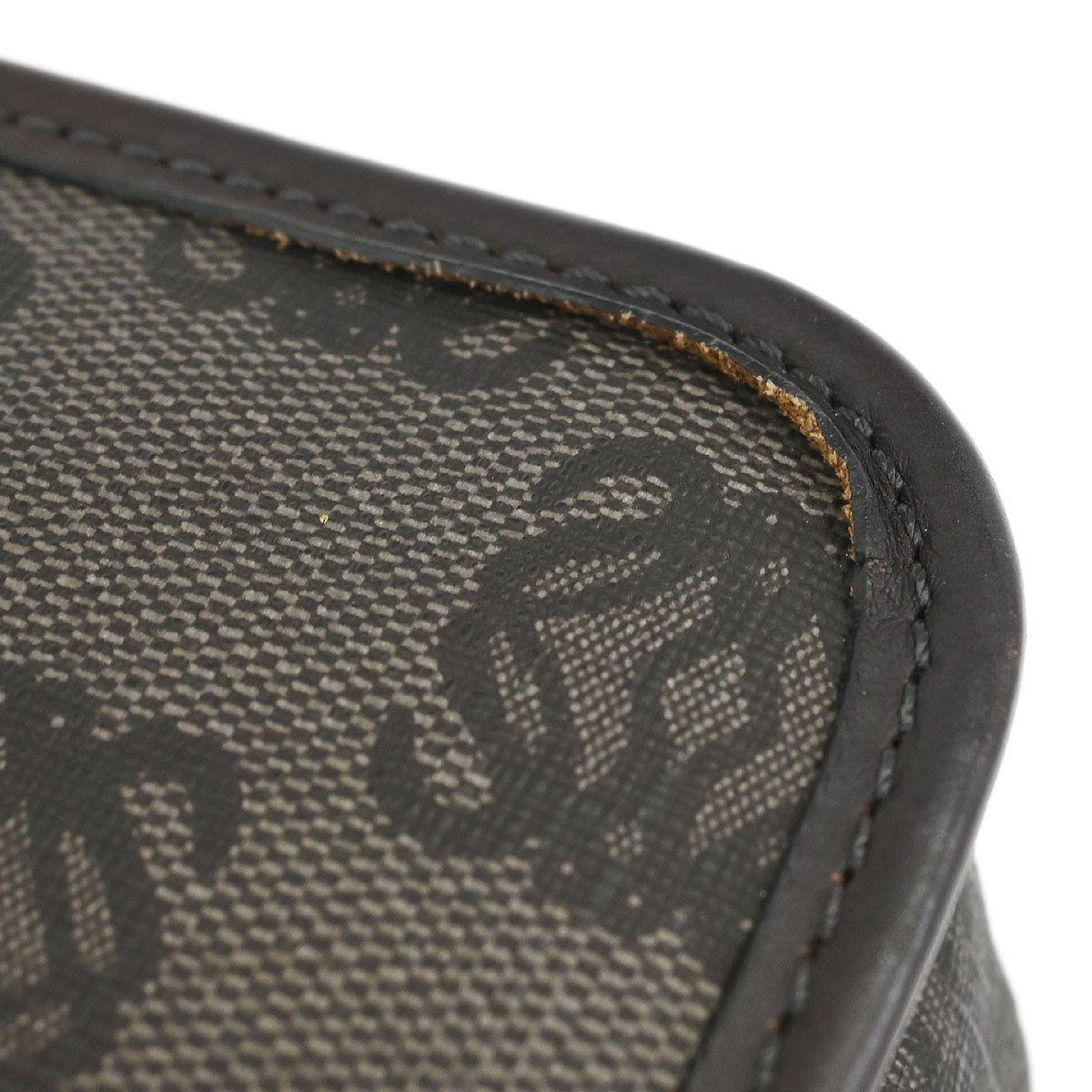 Loewe Loewe Flap Messenger Bag Canvas Bruin