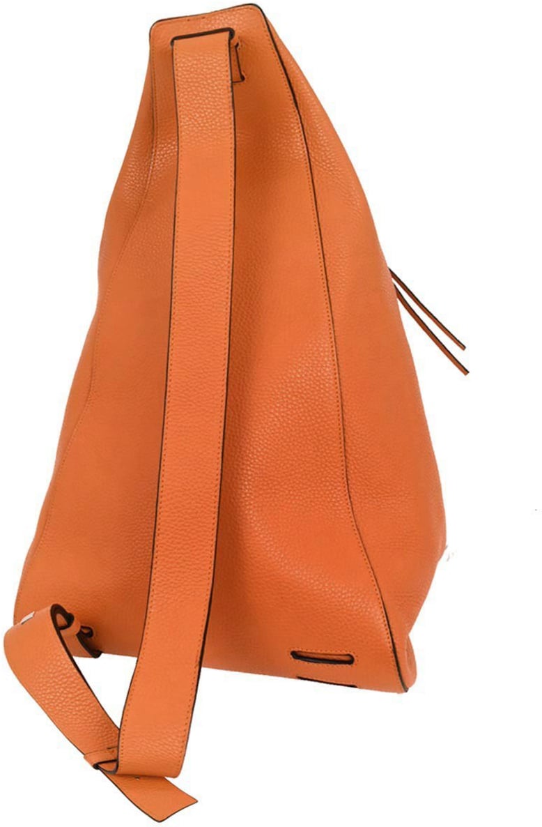 Loewe Loewe Anton Sling Bag Leather Medium Oranje