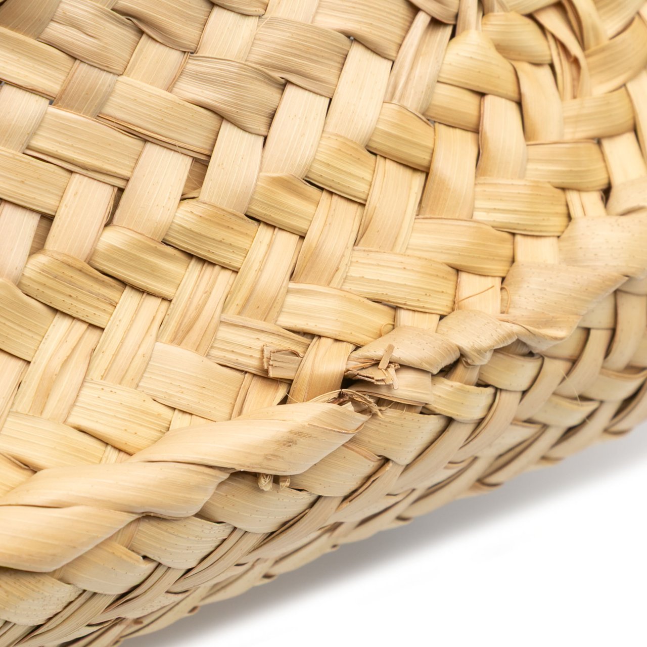 Loewe Small Raffia Basket Tote Bruin