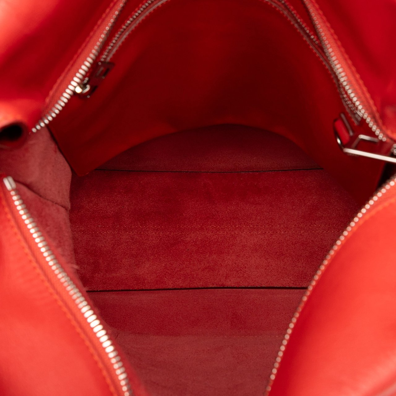 Loewe Leather Anagram Shopper Tote Rood