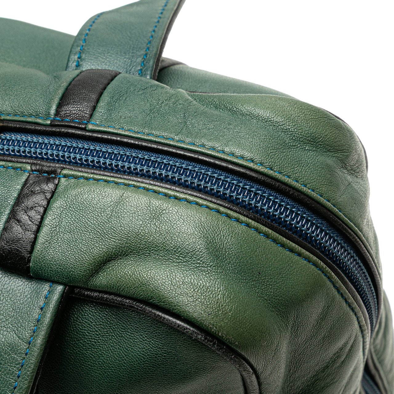 Loewe Anagram Leather Handbag Groen