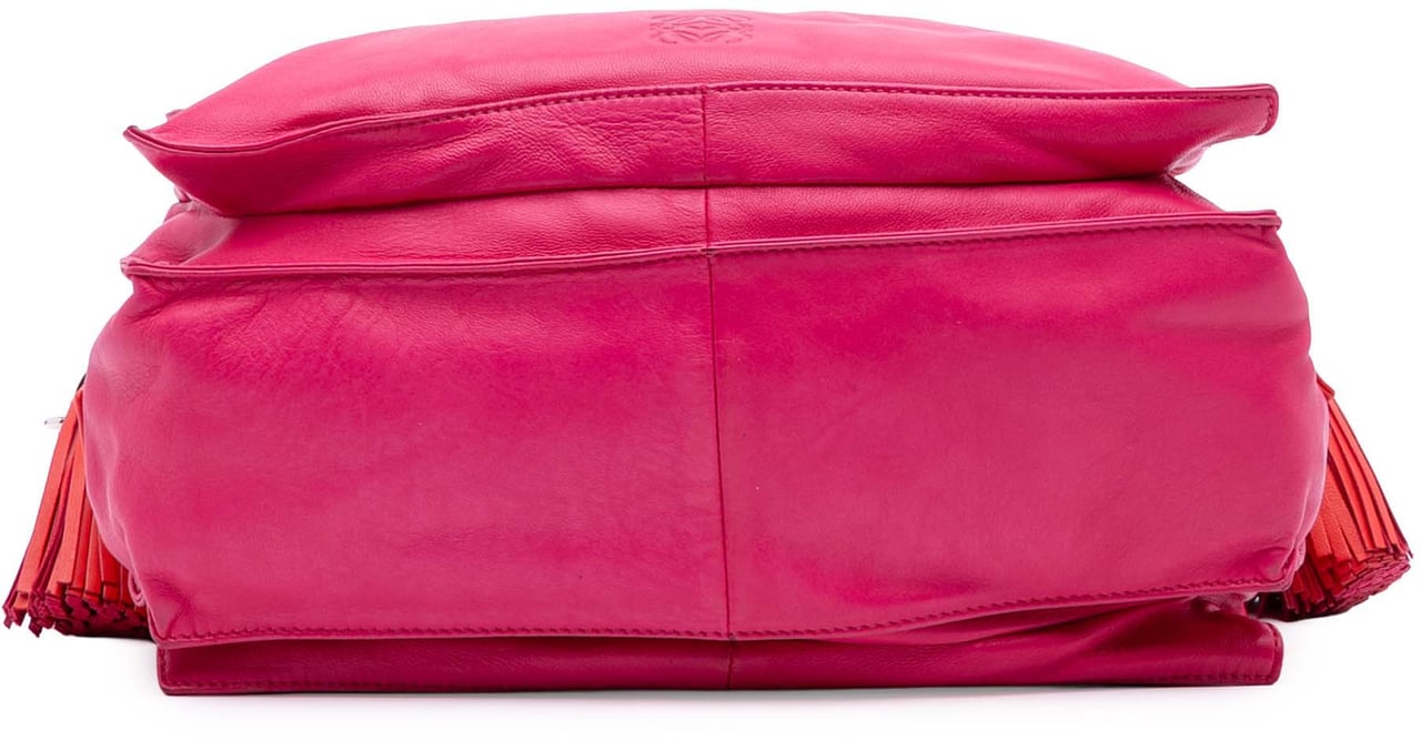 Loewe Nappa Flamenco Tassel 30 Crossbody Roze