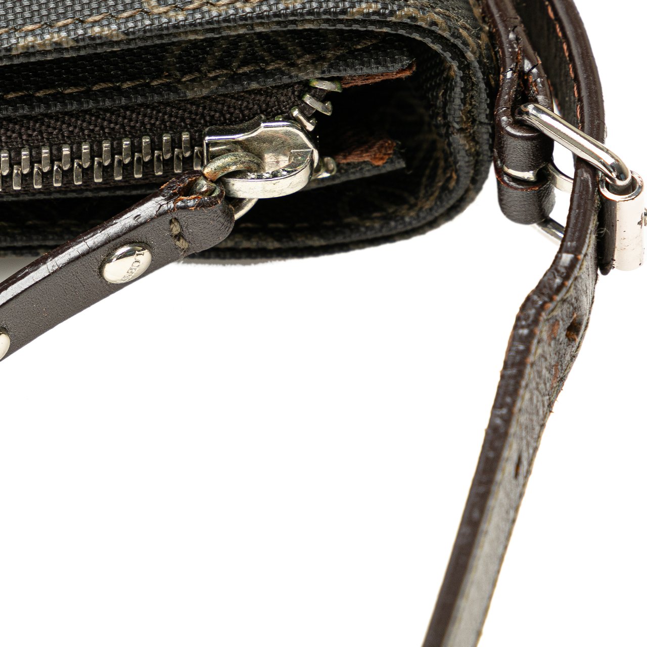Loewe Anagram Canvas Crossbody Zwart