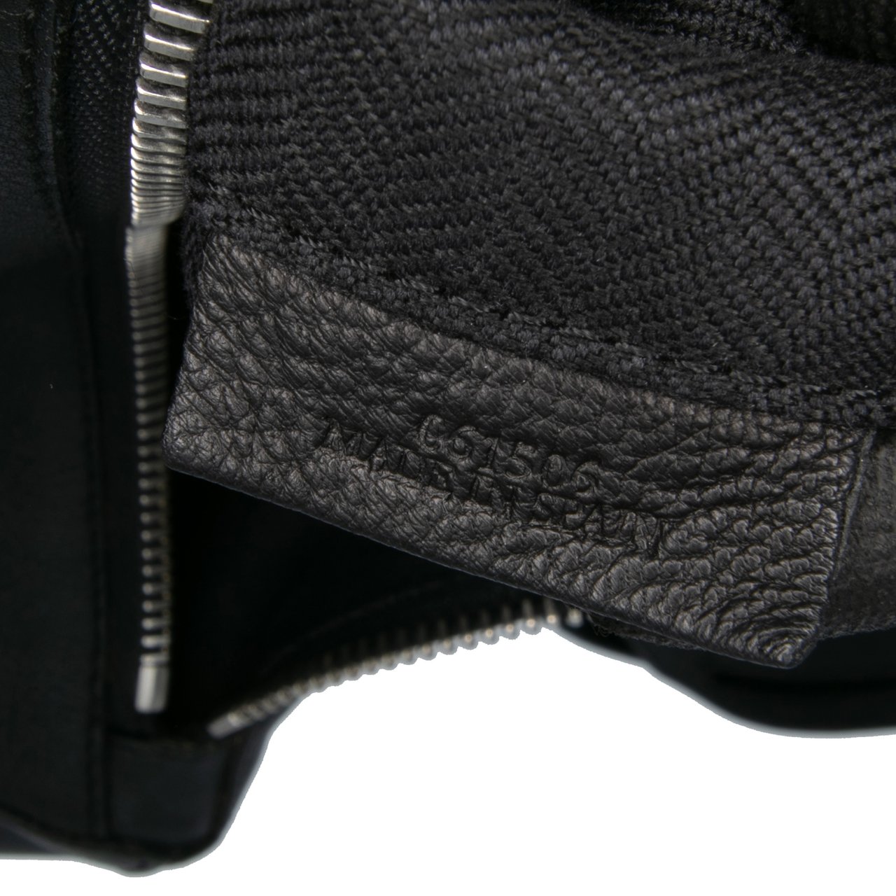 Loewe XL Leather Puzzle Crossbody Zwart