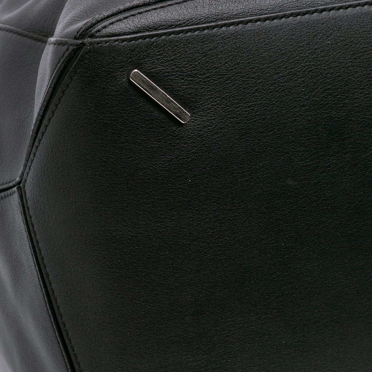 Loewe XL Leather Puzzle Crossbody Zwart