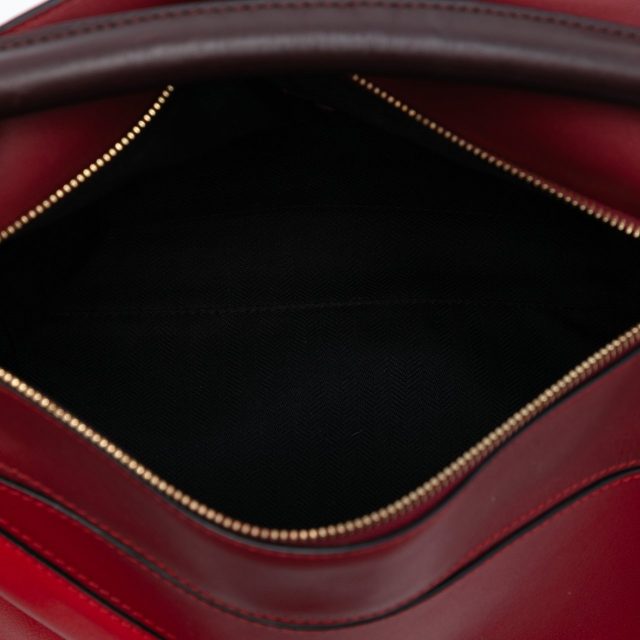 Loewe Medium Tricolor Calfskin Puzzle Satchel Rood