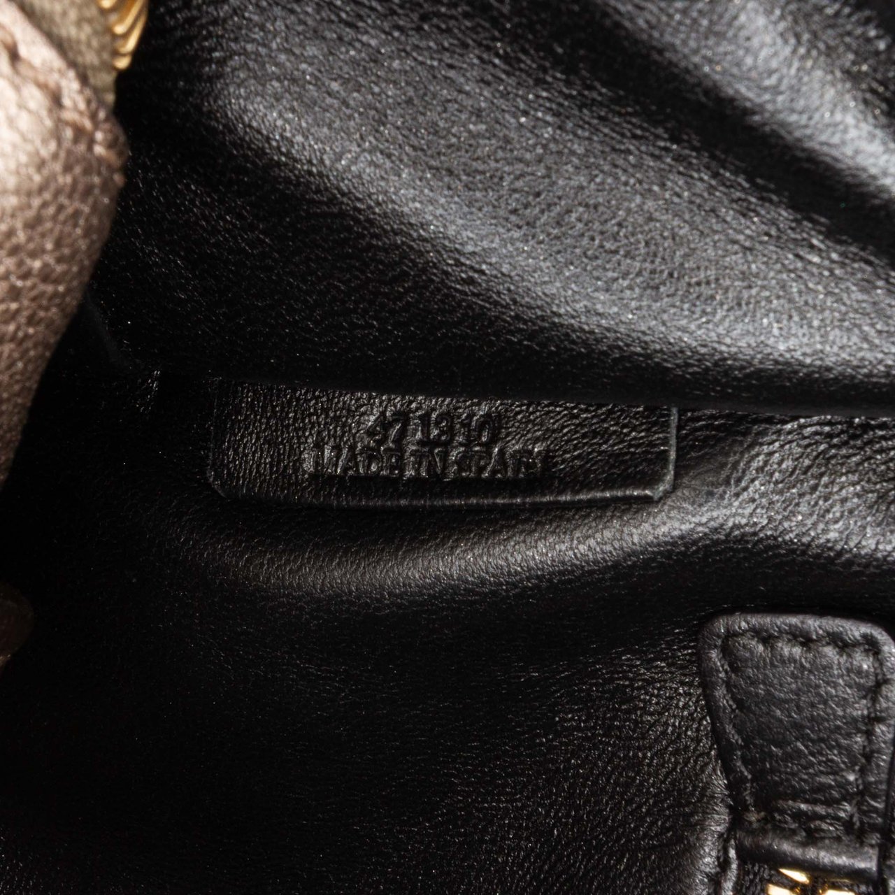 Loewe Metallic Goatskin Amazona 28 Goud