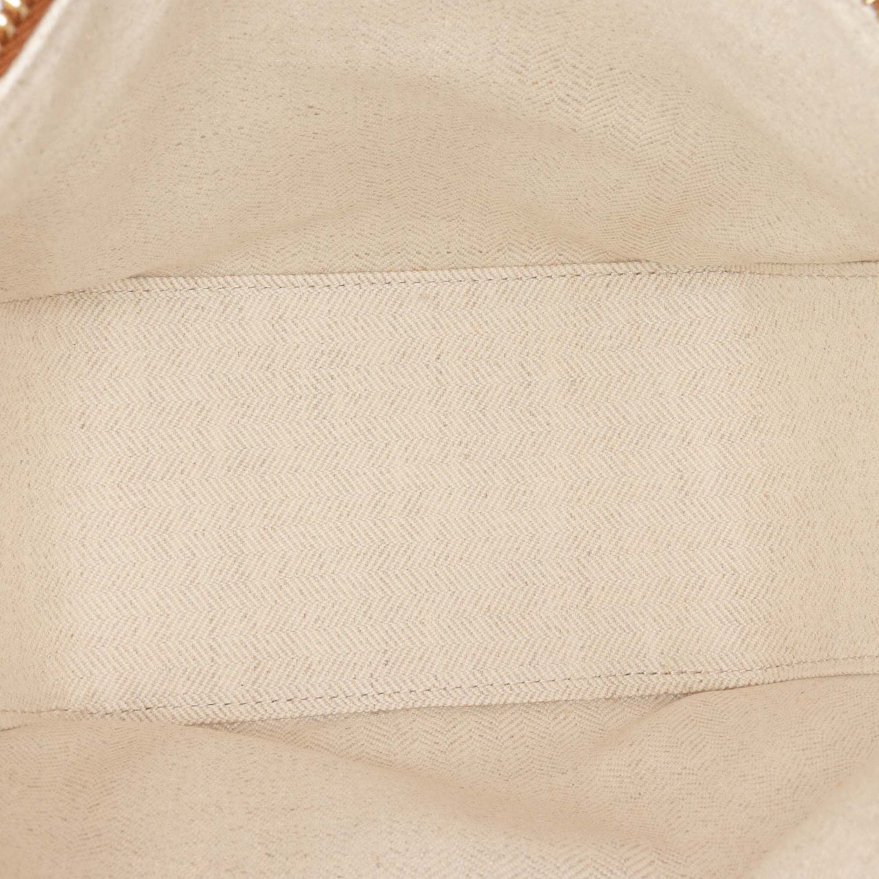 Loewe Mini Leather Hammock Hobo Bruin