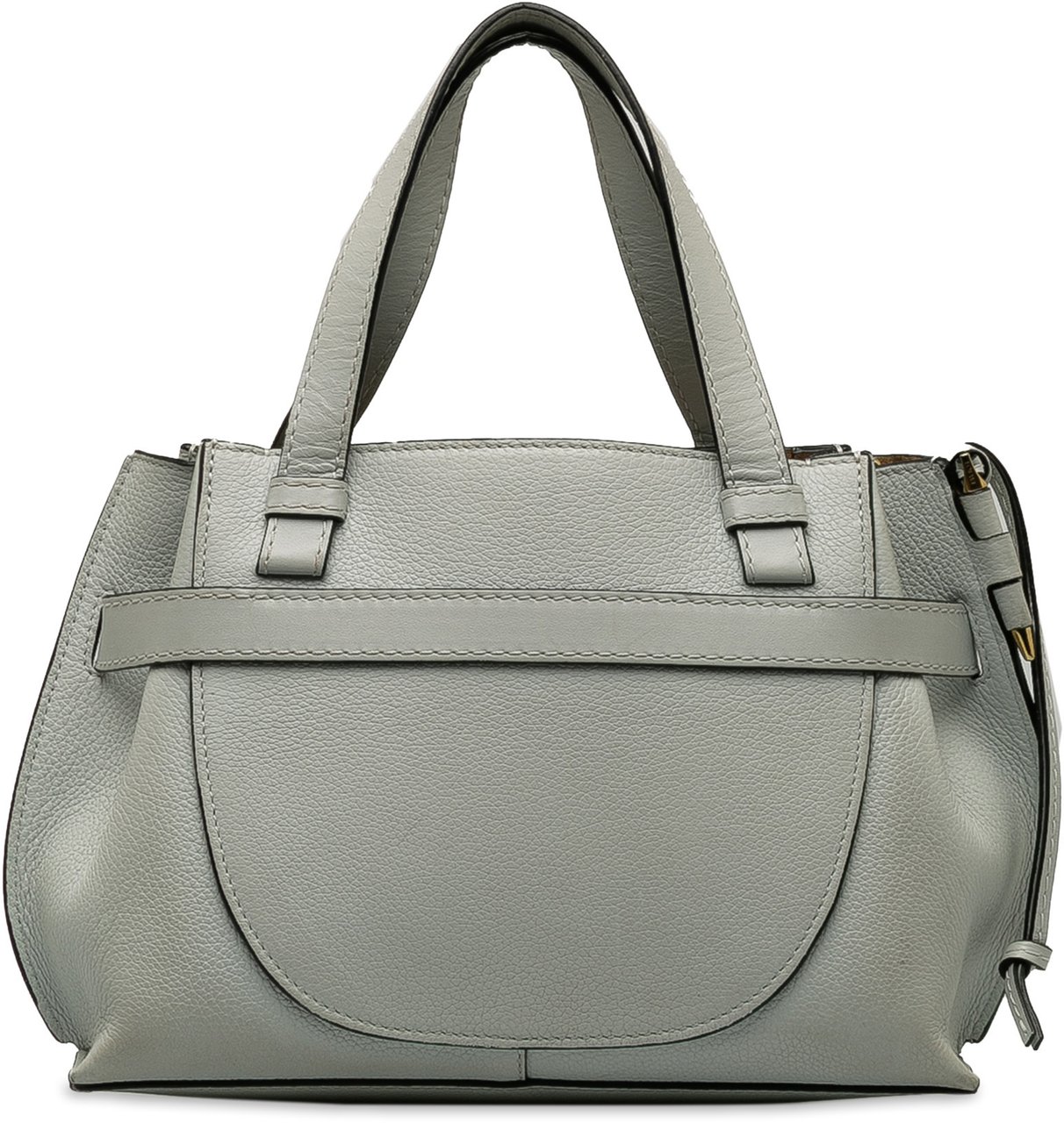 Loewe Mini Gate Top Handle Satchel Grijs