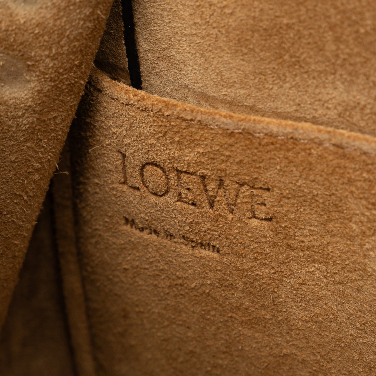 Loewe Mini Gate Top Handle Satchel Grijs