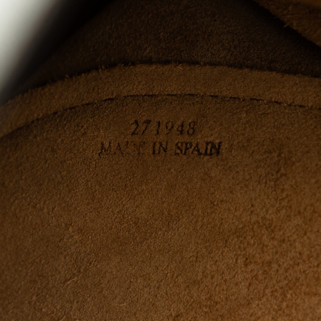 Loewe Mini Gate Top Handle Satchel Grijs