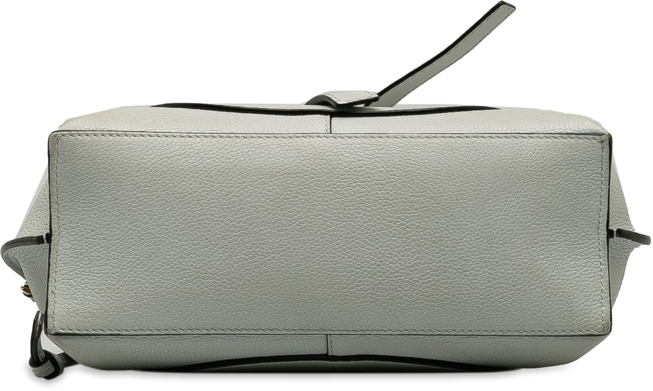 Loewe Mini Gate Top Handle Satchel Grijs
