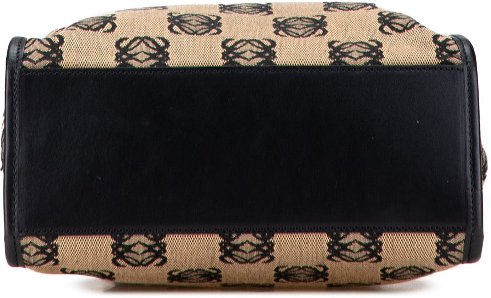 Loewe Anagram Canvas Handbag Bruin